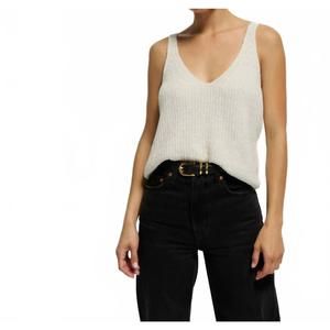 NEW NATION LTD cece sweater tank in porcelain